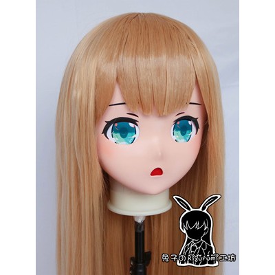 (RB328)Customize Full Head Quality Handmade Female/Girl Resin Japanese Anime Cartoon Character Kig Cosplay Kigurumi Mask (RB328)Customize Full Head Quality Handmade Female/Girl Resin Japanese Anime Cartoon Character Kig Cosplay Kigurumi Mask